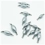 Plomb de pêche avec Émerillons Fishing Plomb Accessoires de pêche en Plomb - 1set(10g/15g/20g/ 30g) Plomb Sinkers de Pêche pour 