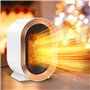 Mini Radiateur Soufflant à Économie d'Énergie Chauffage Soufflant Électrique Radiateur Soufflant Chauffage d'appoint 1500W Avec