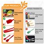 KitsKap Lot de 2 pinceaux à badigeonner en silicone pour huile, barbecue, grill, cuisson de sauce, passe au lave-vaisselle (Roug