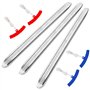 Kit de Demonte Pneu Moto 3pcs 30cm - Outils en Acier au Manganèse avec 4 Protèges Jantes - Levier de Pneu Manuel pour Moto