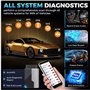 EDIAG ELITE OBD2 Scanner de voiture Outil de diagnostic 15 services bidirectionnel Conrol Mise à jour gratuite à vie