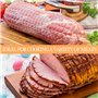 GIDWRIY 2 Filet Viande Séchée de 2 m,Filet Charcuterie Sechage 16 Trous,Filet Alimentaire pour Roti,Filet de Cuisson,Filet Sauci