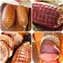 GIDWRIY 2 Filet Viande Séchée de 2 m,Filet Charcuterie Sechage 16 Trous,Filet Alimentaire pour Roti,Filet de Cuisson,Filet Sauci