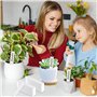 YZROHYI 300 Pièces Étiquettes en Plastique pour Plantes,Etiquette Semis Réutilisable,Étiquette Jardinage Blanche,Etiquette de Pl
