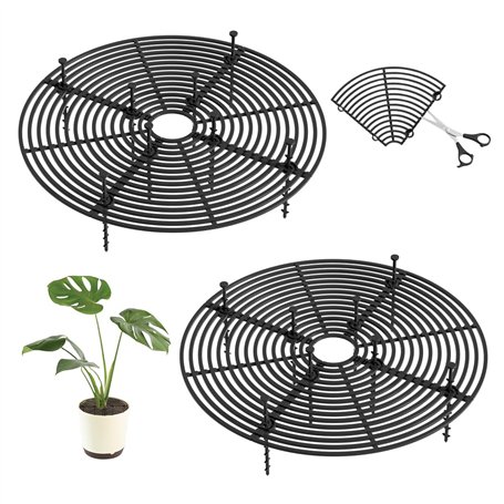 YZROHYI 2 Pièces Grille Protection Plante Chat