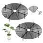 YZROHYI 2 Pièces Grille Protection Plante Chat
