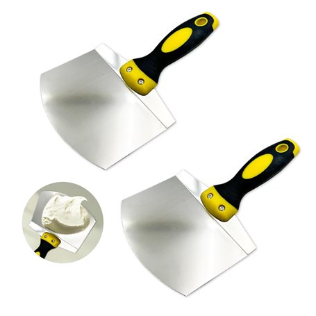 YZROHYI 2 PCS Spatule Enduit Courbé 151 MM