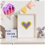 YZROHYI Lot de 15 Plaque Perle a Repasser 5 mm,Support Transparent Perle à Repasser Animal,Panneaux PerforéS Pour Perles,Kit Art