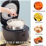 GIDWRIY Panier Cocotte Minute en Acier Inoxydable 17.5 cm,Panier Autocuiseur,Panier Cuisson,Food Steamer Basket,Légumes Panier V