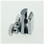 SmoothLY - Lot de 4 roulettes de porte de douche de 23 mm