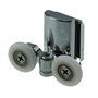 SmoothLY - Lot de 4 roulettes de porte de douche de 23 mm