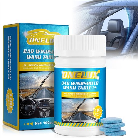 Tablettes De Liquide Lave-Glace Pour Voiture 100 Pcs