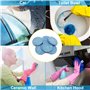 Tablettes De Liquide Lave-Glace Pour Voiture 100 Pcs, Comprimés Effervescents De Nettoyage Solide, Fluide De Nettoyage Pour Les 