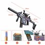 SK MISS Pistolet Jouet Electronique pour Enfants, Pistolet Jouet Automatique Changeur de Couleurs avec kit, Pistolet Enfant, Bla