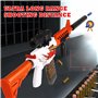 SK MISS Pistolet Jouet pour Enfants, Pistolet Jouet Electrique avec kit Daccessoires, Pistolet Mitraillette Enfant Sniper Blaste