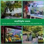 3 Pcs Epuisette Maille Fine 5 Pouces Epuisette Aquarium Exterieur épuisette Fine Filet de Poisson D'aquarium avec Longue Poignée