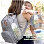 Chauffe-biberon portable USB 5 vitesses réglable avec écran LCD pour lait et nourriture pour bébé