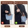 POFIBO Bandouliere pour Sac pour Longchamp - Sangle pour Sac avec 2 Adaptateurs pour Bandoulière, Bandoulière Réglable pour Sacs