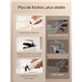 FOHERE Casseroles et Poêles, Casseroles avec Poignée Amovible, antiadhésive revêtement céramique anti-adhésif, Poele 20cm/28cm, 