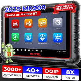 Autel MaxiCOM MK900 Valise Diagnostic Auto: 2025 Idem MK900BT