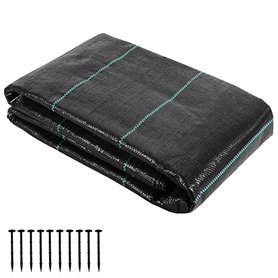 1x10m Toile de Paillage Anti Mauvaises Herbes