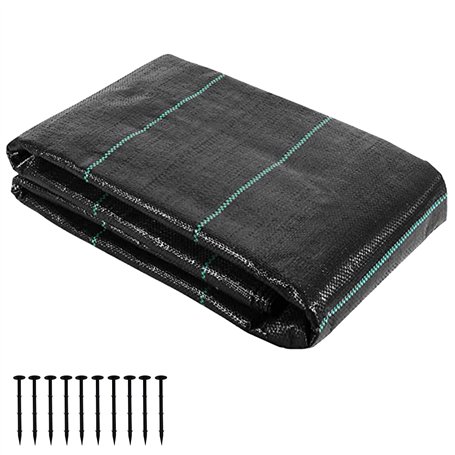 1x10m Toile de Paillage Anti Mauvaises Herbes