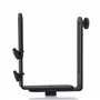 Support Flash Double Forme L - Accessoire D'appareil Photo Plaque Sabot Speedlite Métal Pour Appareil Reflex Numérique Microphon