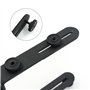 Support Flash Double Forme L - Accessoire D'appareil Photo Plaque Sabot Speedlite Métal Pour Appareil Reflex Numérique Microphon
