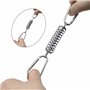 Boucle Ressort Tension Fixation Store - Voile D'ombrage Fixations Accessoires en Acier Inoxydable avec 4 Ressorts HéLicoïdaux 8 