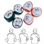 sus 5 Balles de Jonglage, Ensemble de Balles de Jonglage pour Les Enfants Débutants, Kit de Balle de Jonglage Durable, pour Appr