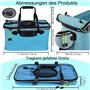 Seau à appât pliable - 28 l - Avec trou d'aération - Récipient multifonction pour appâts de pêche vivants - Convient pour la pêc
