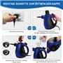 Klona Nettoyeur vapeur portable, multi-usages avec 10 accessoires pour tapis, rideaux, canapés, cuisine, punaises, salle de bain