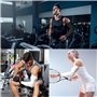 Eowppue Lot de 4 Coudières de Sport - Confort Supérieur Protège-Bras de Volley-Ball, Protège-Bras épaissis Idéal pour Divers Spo