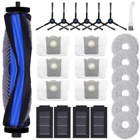Kit d'accessoires de 24 pièces pour aspirateurs Ecovacs Deebot T50 Max /T50 Pro /T50 Omni /T50 Pro Omni /T50 Max Pro
