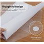 36x Pochette Porte-Document A4 - Poche Transparente Portefeuilles Dossiers de Fichiers pour l'organisation de Documents avec Por