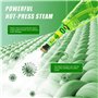 1200ML Nettoyeur Vapeur Professionnel avec 4 Têtes de Brosse