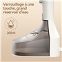 Défroisseur Vapeur, Défroisseur vertical portatif 1600 W pour la maison, réservoir d'eau amovible de 300ML, Steamer Defroisseur 