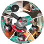 HYCHIKA Meuleuse d'angle, 1200W Disqueuse 125mm 5000-12000RPM avec 6 vitesses, parfait pour le meulage et la coupe, 2 Disques 12