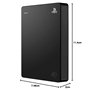 Seagate Disque dur externe pour consoles Playstation 4 To - USB 3.2 Gen 1, sous licence officielle (STLL4000100)