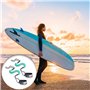 ZALHIN 2 Pcs Leash de Surf, Surfant Leash, Leash de Planche de Surf, Stand Up Paddle Corde, Accessoires De Planche De Surf, Stan