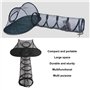 Tente pour Animaux de Compagnie avec Tunnel - Portable, Pliable, Grand Espace, Tente de Jeu en Plein air pour Chiens et Chats - 