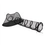 Tente pour Animaux de Compagnie avec Tunnel - Portable, Pliable, Grand Espace, Tente de Jeu en Plein air pour Chiens et Chats - 