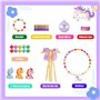 Calendrier de l'Avent Licorne 2024, Calendrier de l'Avent Fille Compte à Rebours Noël Calendrier de l'Avent Bijoux Jouets avec A