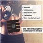 WARDBES Ceinture Abdominale Electrostimulation,Equipement Fitness Musculation Homme et Femme,Electrostimulateur Musculaire Fessi