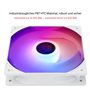 Thermalright TL-C12CW-S X5 Ventilateur de processeur ARGB 120 mm PWM Silent avec roulement S-FDB, vitesse de rotation jusqu'à 15