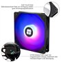 Thermalright TL-C12C-S X5 Ventilateur de processeur Noir 1550 tr/min Vitesse de rotation 120 mm Ventilateur PWM pour boîtier et 