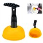 SLTAXAR Ventouse Deboucheur Evier Ventouse Deboucheur Salle de Bain Douche Ventouse Deboucheur Douchedéboucheur WC Professionnel