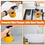 SLTAXAR Ventouse Deboucheur Evier Ventouse Deboucheur Salle de Bain Douche Ventouse Deboucheur Douchedéboucheur WC Professionnel