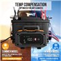 Chargeur de Batterie Intelligent 10A, 12V 24V LiFePO4 Chargeurs de Batterie pour Auto, Mainteneur de Automatique avec Compensati