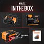 Chargeur de Batterie Intelligent 10A, 12V 24V LiFePO4 Chargeurs de Batterie pour Auto, Mainteneur de Automatique avec Compensati